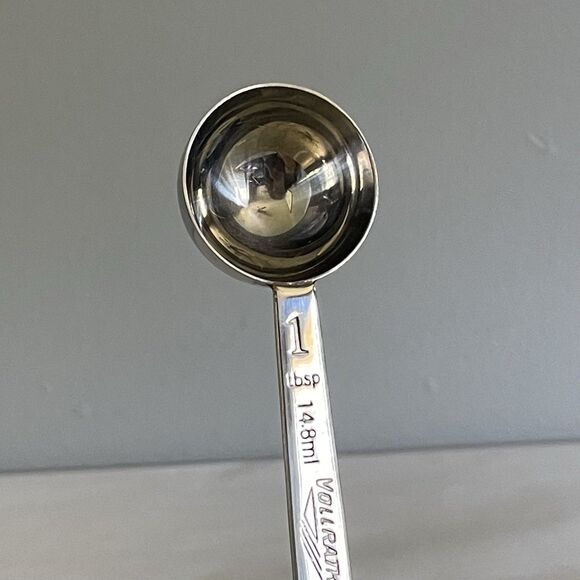 Vollrath 1 Tablespoon Round Heavy Duty Stainless Steel Measuring Spoon 47076 - Picture 5 of 5